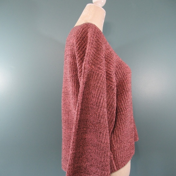 rag & bone Marled Pink Woold Sweater - Picture 5 of 8